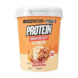 Woolworths Muscle Nation Protein Frozen Dessert 475ml offer