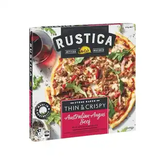 Woolworths McCain Rustica Pizza 335-450g – From the Freezer offer