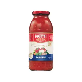 Woolworths Mutti Sugo Semplice Pasta Sauce 400g offer