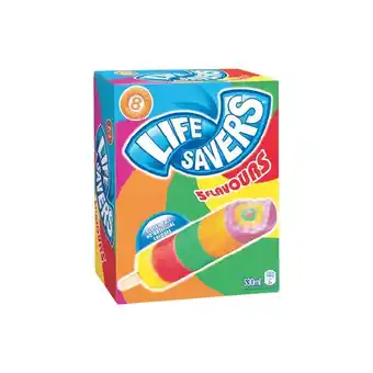 Woolworths Peters Lifesavers Water Ices 530ml Pk 8 offer