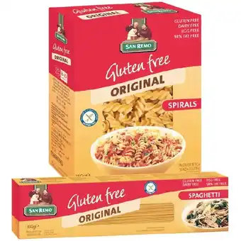 Woolworths San Remo Gluten Free Pasta 200-350g offer