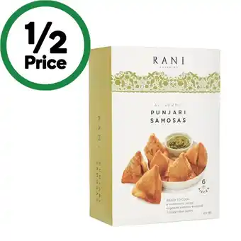 Woolworths Rani Superior Punjabi Samosas 450g – From the Freezer offer