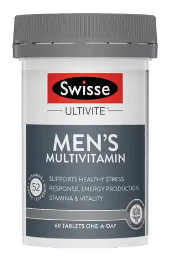 My Chemist Swisse ultivite men’s multivitamin 60 tablets offer