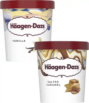 Coles Häagen-Dazs Ice cream Tub 457mL offer