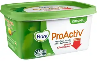 Coles Flora ProActiv 500g offer