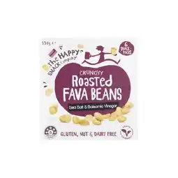 Woolworths The Happy Snack Company Roasted Fava Beans 25g x Pk 6 – From the Health Food Aisle offer