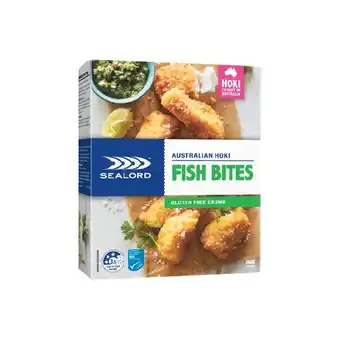 Woolworths Sealord Gluten Free Hoki Bites 350g – From the Freezer offer