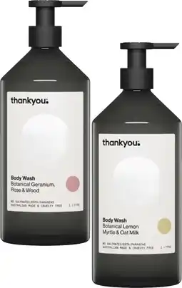 Coles Thankyou Body Wash 1 Litre offer