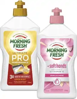 Coles Morning Fresh Dishwashing Liquid 350mL offer