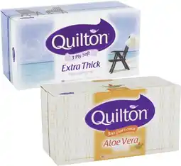 Coles Quilton 3-Ply Facial Tissues 95 Pack-110 Pack offer