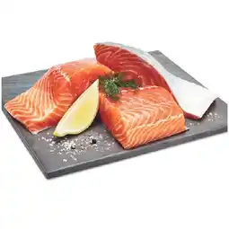 Woolworths Fresh Tasmanian Atlantic Salmon Fillets Skin On offer