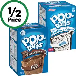 Woolworths Kellogg’s Pop Tarts 384g Pk 8 offer