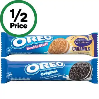 Woolworths Oreo or Oreo Double Stuff Biscuits 128-131g offer