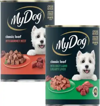 Coles My Dog Dog Food 400g offer