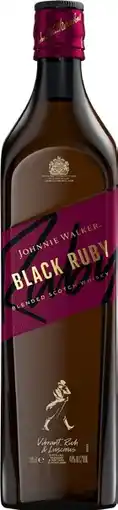 Coles Johnnie Walker Black Ruby Blended Scotch Whisky offer