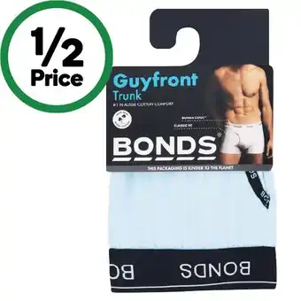 Woolworths Bonds Men’s Guyfront Trunk Assorted Pk 1 offer