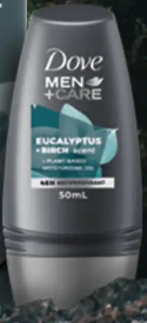 My Chemist Dove men + care refreshing eucalyptus + birch roll on 50ml offer