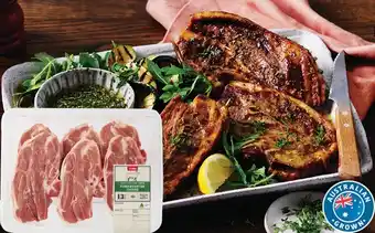 Coles Coles Australian Lamb Forequarter Chops offer