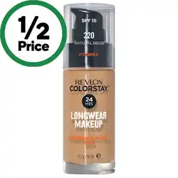 Woolworths Revlon Colorstay Longwear Foundation SPF15+ 30ml‡ offer