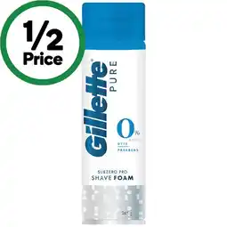 Woolworths Gillette Pro Shaving Foam 245g offer