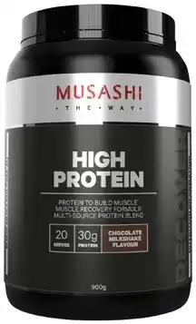 Coles Musashi P30 High Protein Powder 900g offer