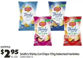 Campbells Wholesale Smith's Thinly Cut Chips offer