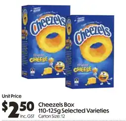 Campbells Wholesale Cheezels Box offer