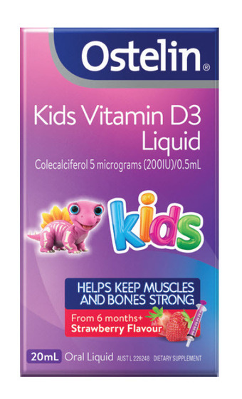 Ostelin kids vitamin d3 liquid 20ml