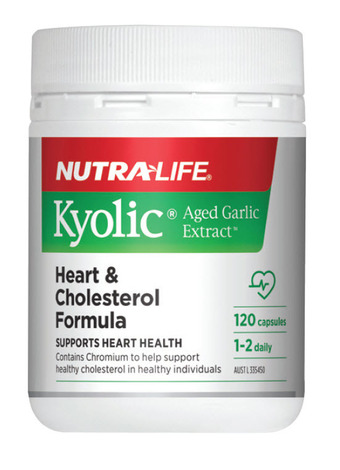 My Chemist Nutra-life kyolic aged garlic extract heart & cholesterol formula 120 capsules offer