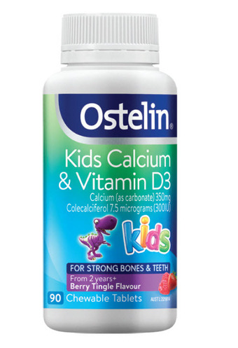 My Chemist Ostelin kids calcium & vitamin d3 90 chewable tablets offer