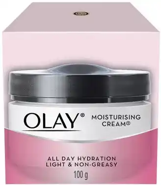 Coles Olay Moisturising Cream 100g offer