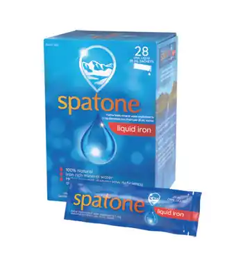 Spatone natural liquid iron supplement 28 sachets