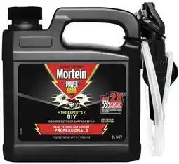 Coles Mortein PowerGard DIY Indoor & Outdoor Surface Spray 2 Litre offer