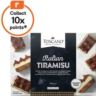 Woolworths Toscano Family Desserts 450-500g offer