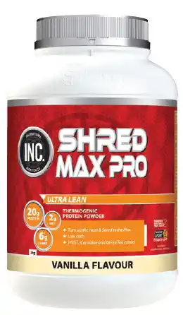 My Chemist Inc shred max pro vanilla 2kg offer