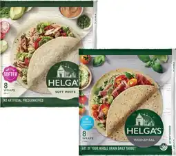 Coles Helga's Wraps 445g-508g offer