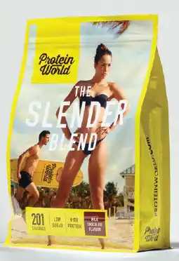 My Chemist Protein world the slender blend chocolate pouch 1kg offer