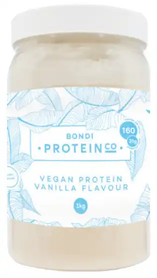 Bondi protein co. vegan blend vanilla 1kg
