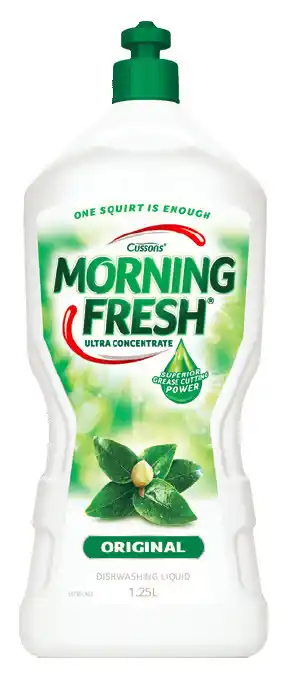 Morning fresh dishwashing liquid original 1.25 litres