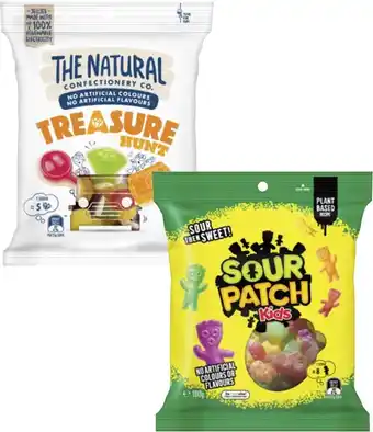 Coles The Natural Confectionery Co. 130g-230g or Sour Patch 190g offer