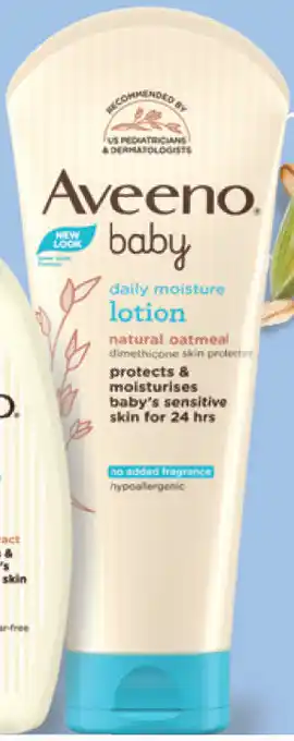 My Chemist Aveeno baby daily moisturing lotion 227ml offer