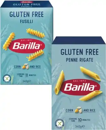 Coles Barilla Gluten Free Pasta 340g offer