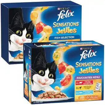 Woolworths Felix Wet Cat Food Pk 12 x 85g offer