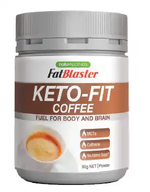 My Chemist Naturopathica fatblaster keto-fit coffee 85g powder offer