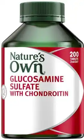 Coles Nature's Own Glucosamine Sulfate with Chondroitin 200 Pack^ offer