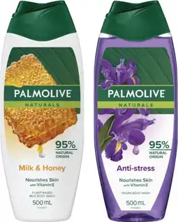 Coles Palmolive Naturals Body Wash 500mL offer