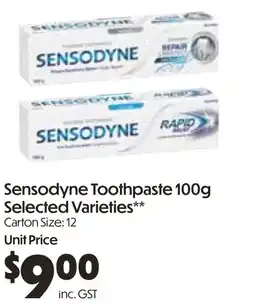 Campbells Wholesale Sensodyne Toothpaste offer