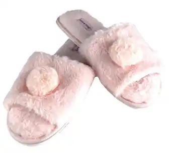 Australia Post Slip on slipper with pom pom offer