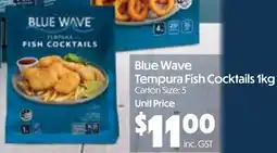 Campbells Wholesale Blue Wave Tempura Fish Cocktails offer