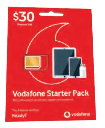 Australia Post Vodafone $30 starter pack offer